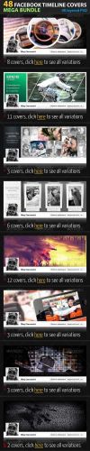 48 Facebook Timeline Covers Mega Bundle