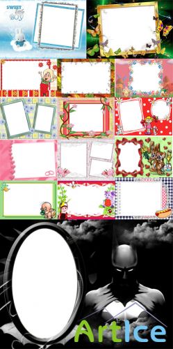 Collection of Spring Photo frames pack 10