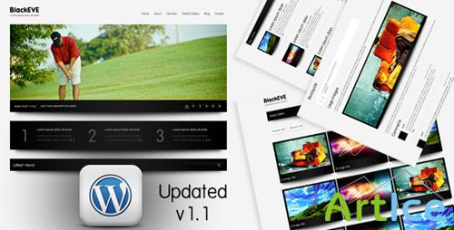 ThemeForest - Black Eve - WordPress Theme (Reupload)