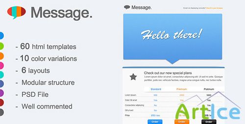 ThemeForest - Message Newsletter