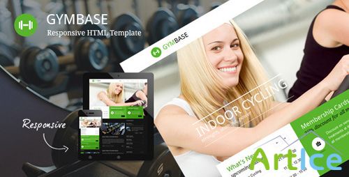 ThemeForest - GymBase - Responsive Gym Fitness Template