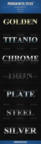 GraphicRiver Premium Metal Styles