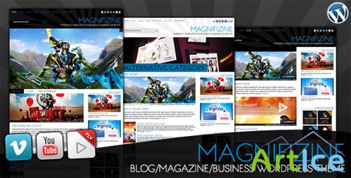 ThemeForest - Magnifizine 2.0.1 - Wordpress Premium Theme