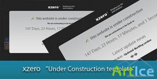 ThemeForest - Xzero Under Construction HTML Page