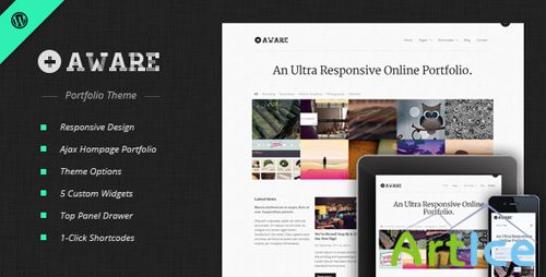 ThemeForest - Aware - Responsive WordPress Portfolio Theme