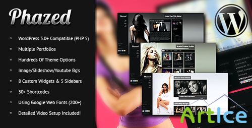 ThemeForest - Phazed - ThemeForest Creative Portfolio WordPress Theme