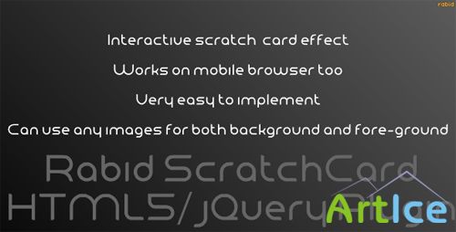 CodeCanyon - Rabid ScratchCard Effect - RIP