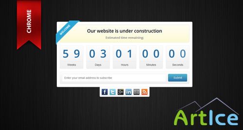 ThemeForest - Onyx - Under Construction Template