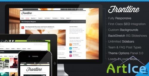 ThemeForest - Frontline - Responsive Business / Agency WordPress Theme