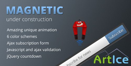 ThemeForest - Magnetic - Under Construction Page - RIP