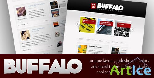 ThemeForest - Buffalo - Unique WordPress Theme (5 in 1)