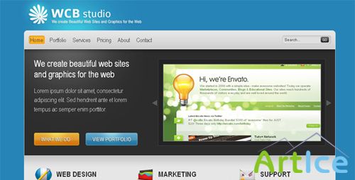 ThemeForest - WCB - Business & Portfolio Theme