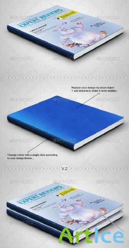 Graphicriver Book - Diary Mockup