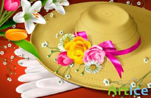 Flowers and hats