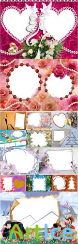 Collection of Spring Photo frames pack 23