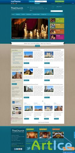 IceTheme - IT TheChurch Template For Joomla 2.5
