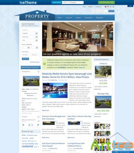 IceTheme - IT Property Template For Joomla 2.5