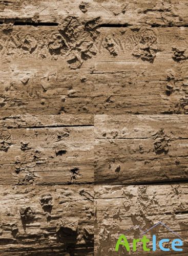 Dusty Wood Textures Set