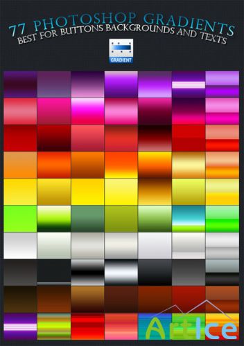 77 Gradients for Photoshop