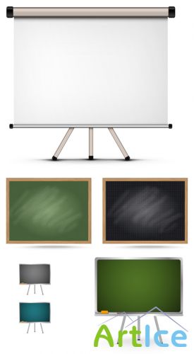 Blackboard Templates Psd