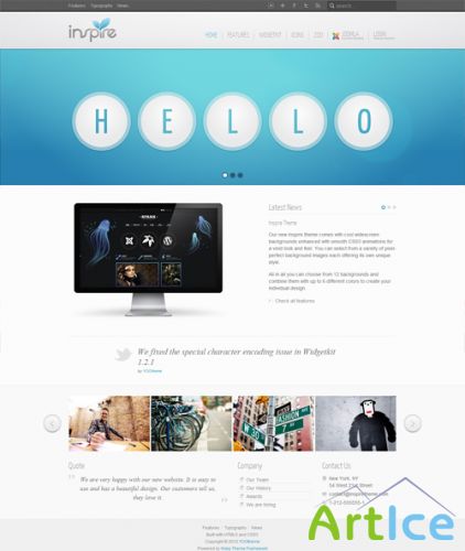 YooTheme - YT Inspire 1.0.4 - Yootheme template for Joomla 2.5 & 1.5