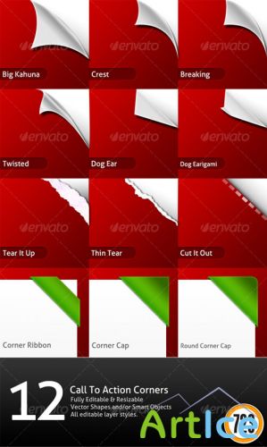 GraphicRiver - CTA Corners 117164