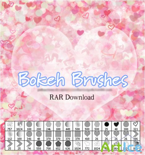 Bokeh Brushes Set