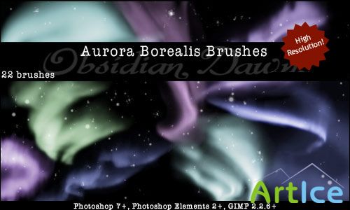 Aurora Borealis Brushes