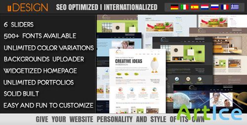 ThemeForest - U-Design 1.7.0 WordPress Theme