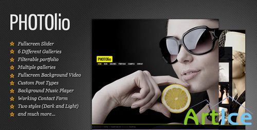 ThemeForest - Photolio - Photography / Portfolio Wordpress Theme v1.2