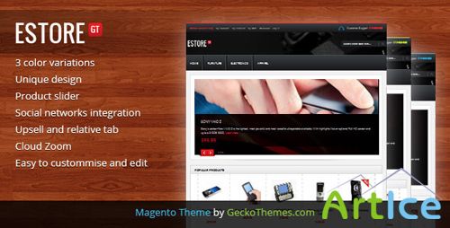 ThemeForest - GT eStore Magento Theme v1.1