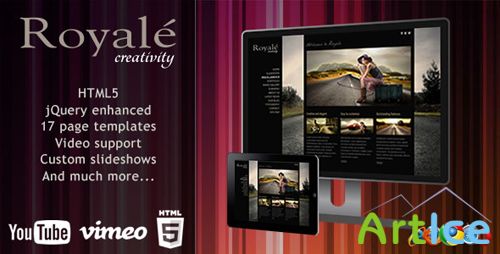 ThemeForest - Royale' Creative HTML5 Template