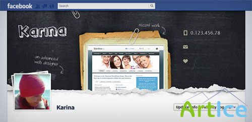 PSD Template - Facebook Timeline Cover