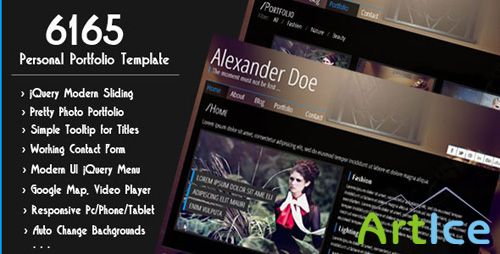 ThemeForest - 6165 - Personal Portfolio Template