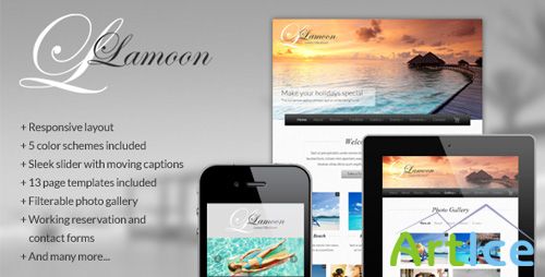 ThemeForest - Lamoon - Responsive Resort and Hotel Template - RIP