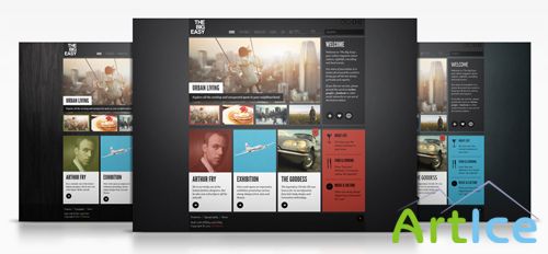 YooTheme - Big Easy v1.0.6 For Joomla 2.5