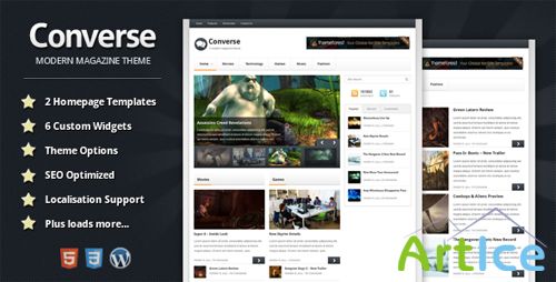 ThemeForest - Converse v1.3 - Premium Magazine Theme