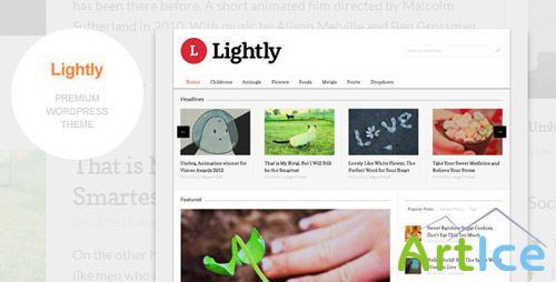 ThemeForest - Lightly v1.03 - Magazine WordPress Theme