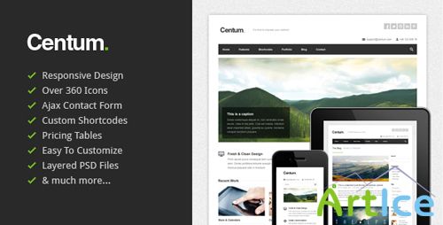 ThemeForest - Centum - Responsive HTML Template - RIP