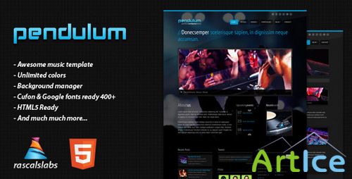 ThemeForest - PENDULUM v1.4.1 - Premium WordPress Theme