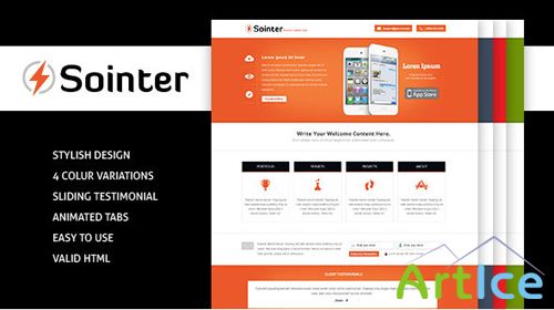 Mojo-Themes - Sointer - 4 in 1 Premium Landing Page - RIP