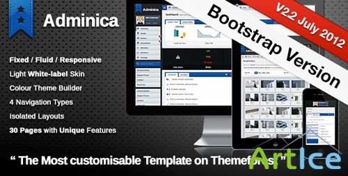 ThemeForest - Adminica | The Professional Admin Template