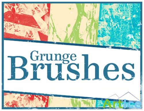 Grunge Brushes Set