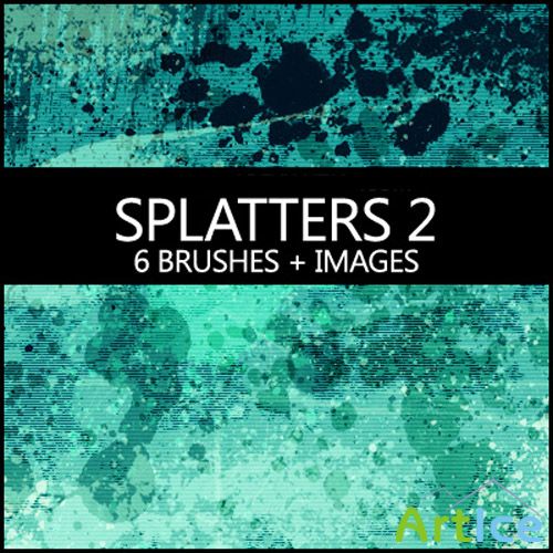 Splatters Brushes 2 +images