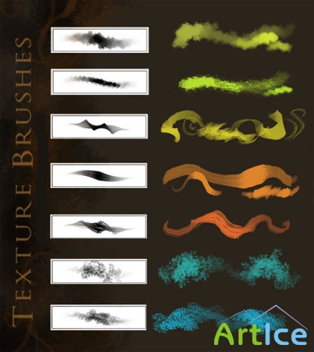 Texture Brushes Set