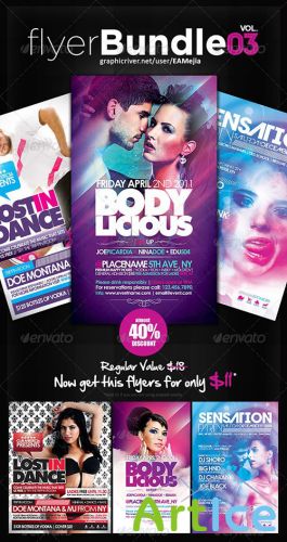 GraphicRiver - Flyer Bundle Vol 3 - 2758300