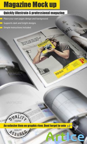 GraphicRiver - Magazine Mock Up Tool 276187