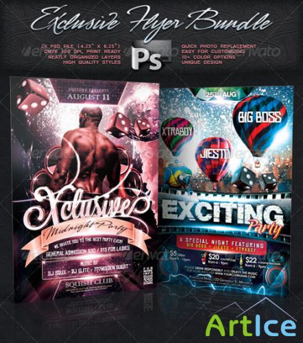 GraphicRiver - Exclusive Flyer Bundle Vol 4 - 2725808