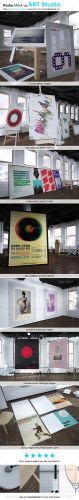 GraphicRiver - Poster Mock-up ART STUDIO 2616511