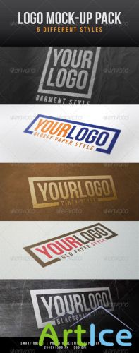 GraphicRiver - Logo Mock-Up Pack 1032217